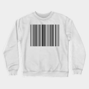 Black, white and greyy stripes Crewneck Sweatshirt